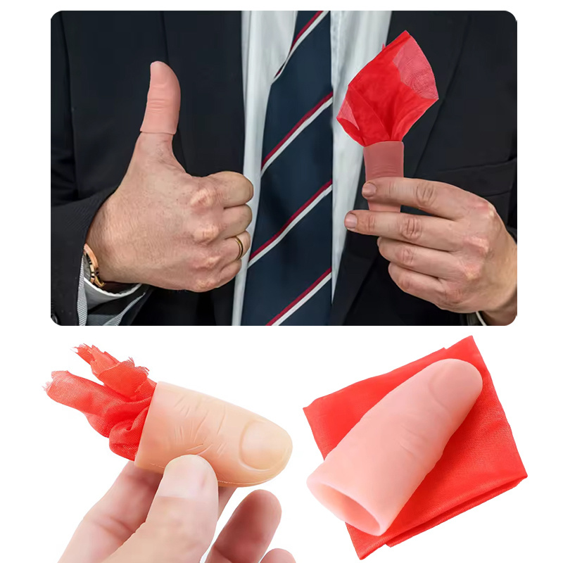 Thumb Tip Magic Trick Set - 5/15PCS Magic Trick Set Valse Vinger