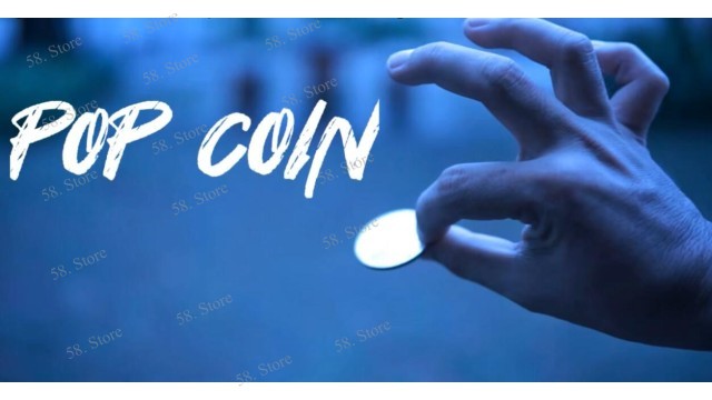 Magic Tricks - Pop Coin van Rogelio Mechilina Goocheltrucs