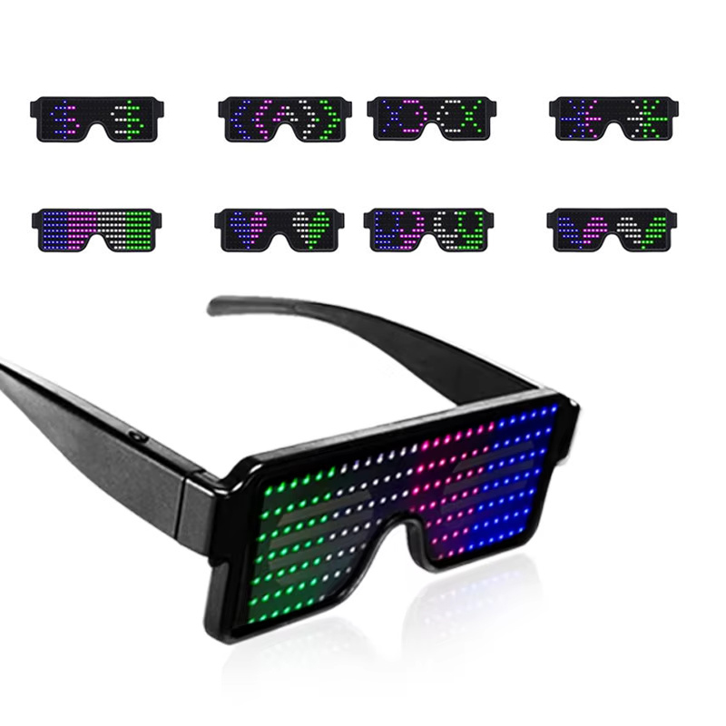 Glow In The Dark Party Glasses - LED-bril Oplichtende dynamische partij gunstbril Festival