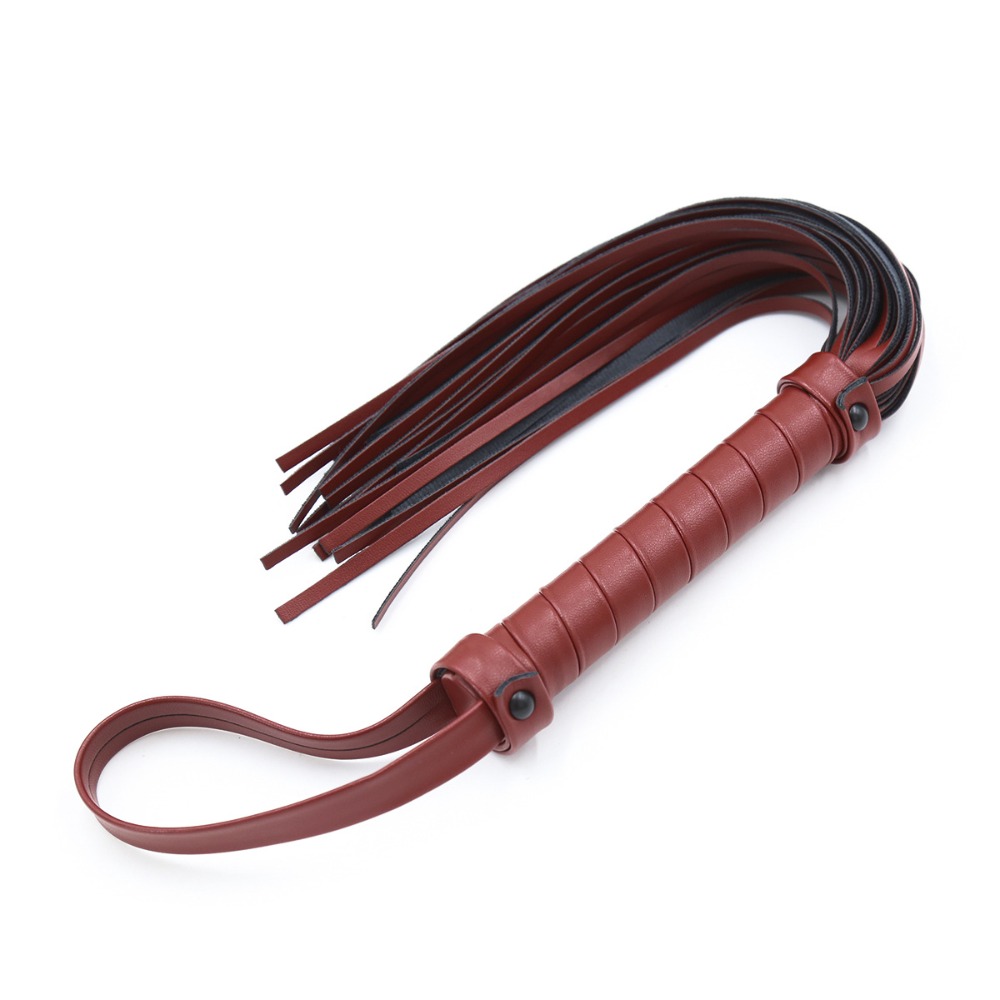 Party Supplies - Erotische leren flogger, BDSM, billenwhipping, volwassen
