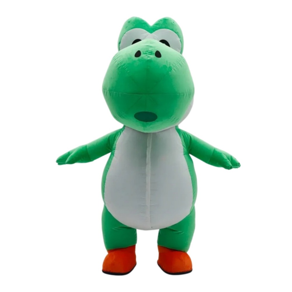 Inflatable Dinosaur Costume Adult - Opblaasbaar Dinosaurus Mascottekostuum Kerst Volwassenen Feest