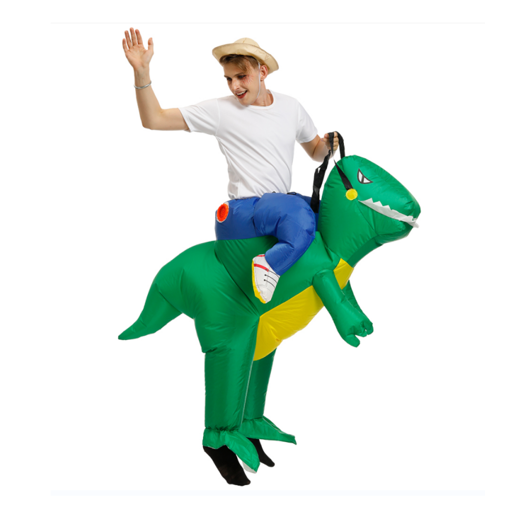 Opblaasbaar dinosauruskostuum  - Inflatable Dinosaur Costume Adult recensie en prijs