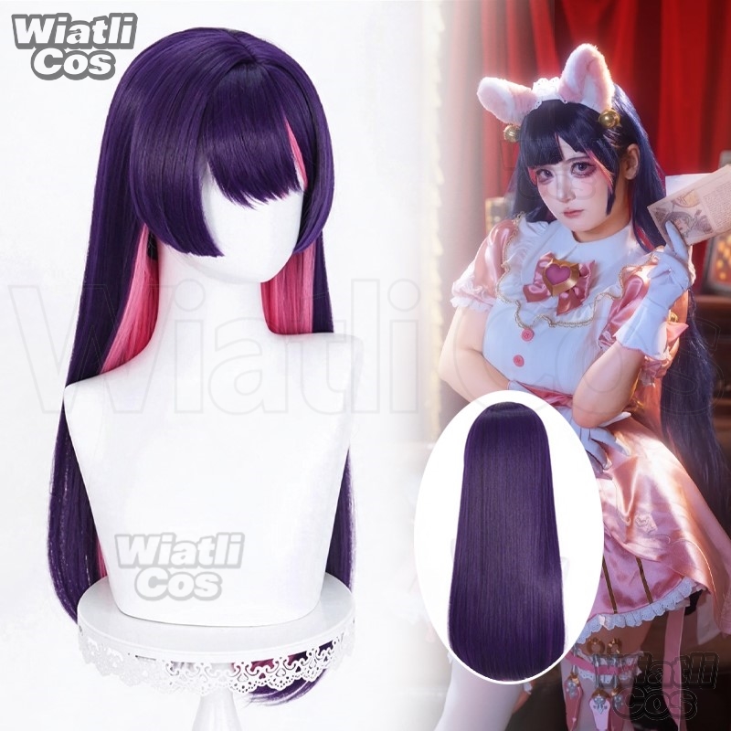 Kiriko Cosplay Pruik Meid 60cm - Anime Cosplay Wig Heat Resistant recensie en prijs