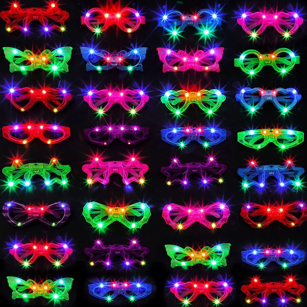 LED-bril Neon Glow In The Dark - Glow In The Dark Party Glasses recensie en prijs