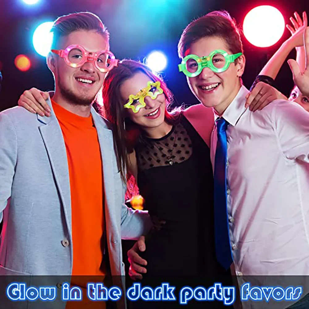 LED-bril Neon Glow In The Dark - Glow In The Dark Party Glasses recensie en prijs