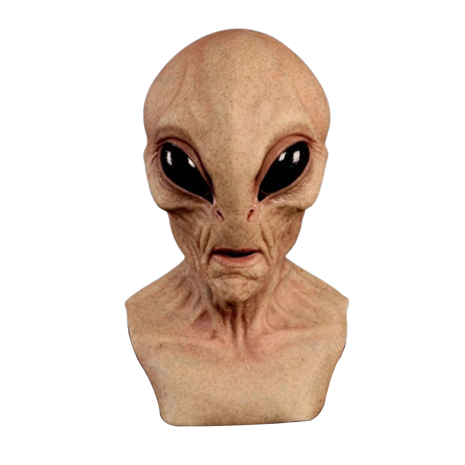 Angstaanjagend buitenaards mas - Latex Alien Mask Realistic recensie en prijs