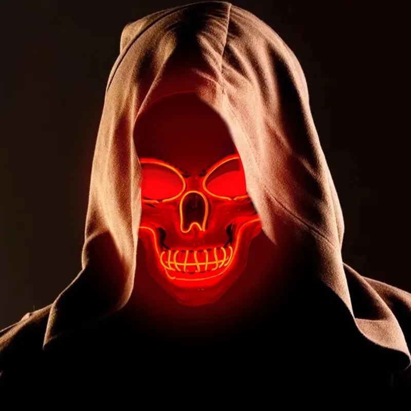 Neonmasker Led Light Up Party  - Led Purge Mask Halloween recensie en prijs