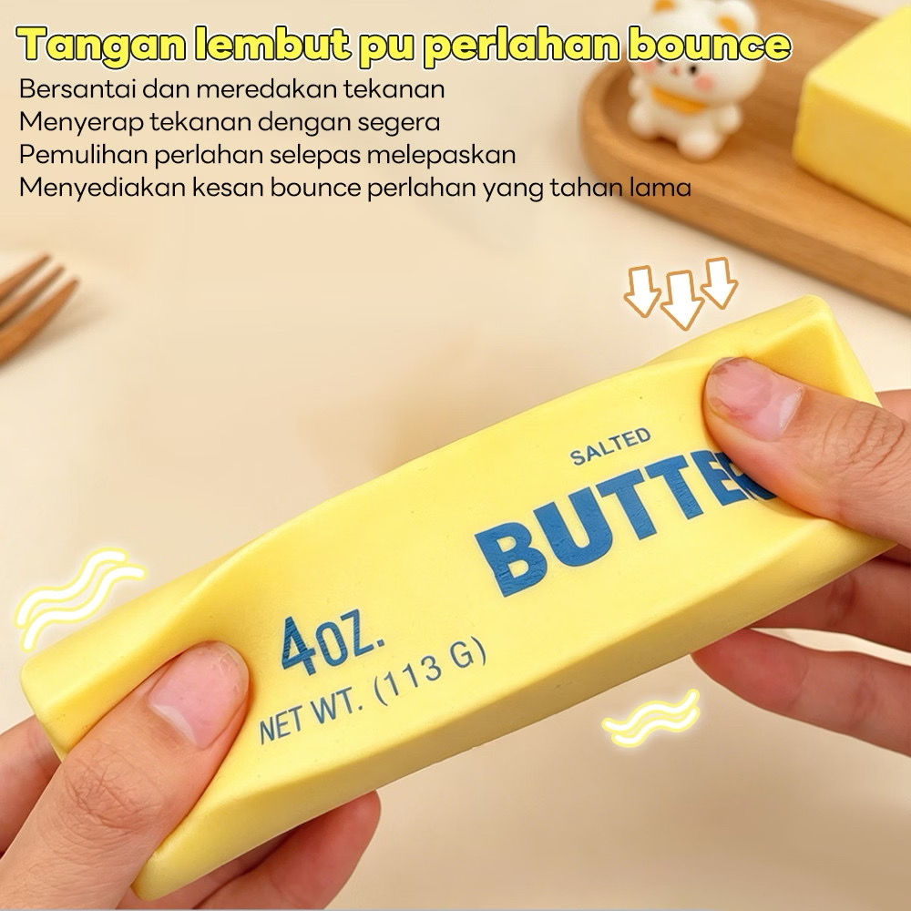 Butter Stick Fidget Squishy Sp - Novelty Gifts recensie en prijs
